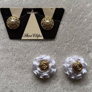 Two Pair of Vintage Shoe Clips